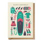 Paddle Boarding Kit Birthday Card