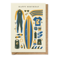 Surfing Kit Birthday Card