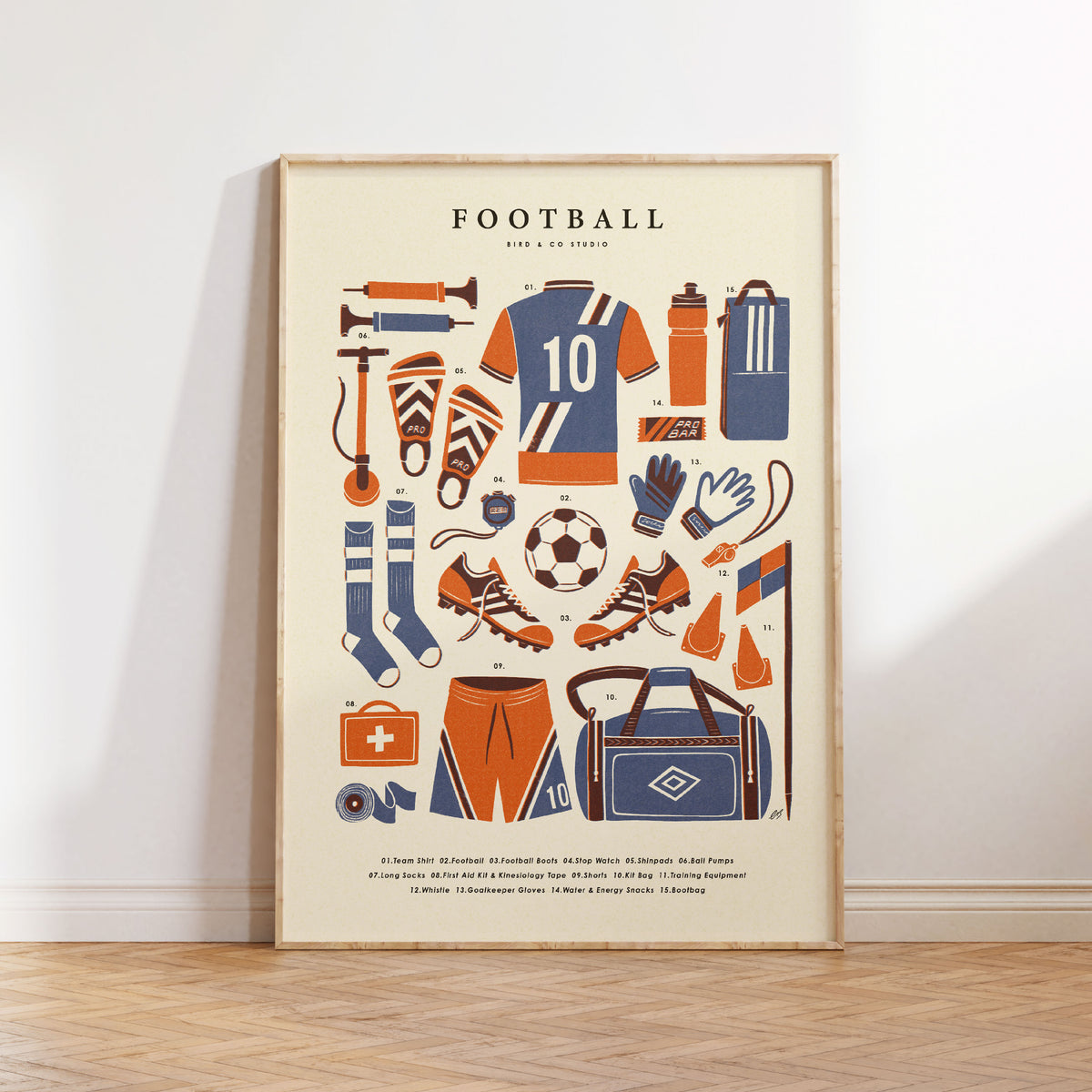 Football Kit Art Print