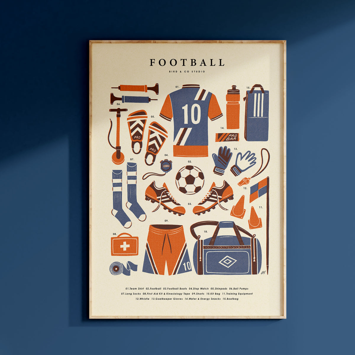Football Kit Art Print