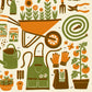 Gardening Kit Art Print