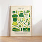 Tennis Kit Art Print
