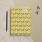 Geo Dandelion Wildflower Recycled Notebook