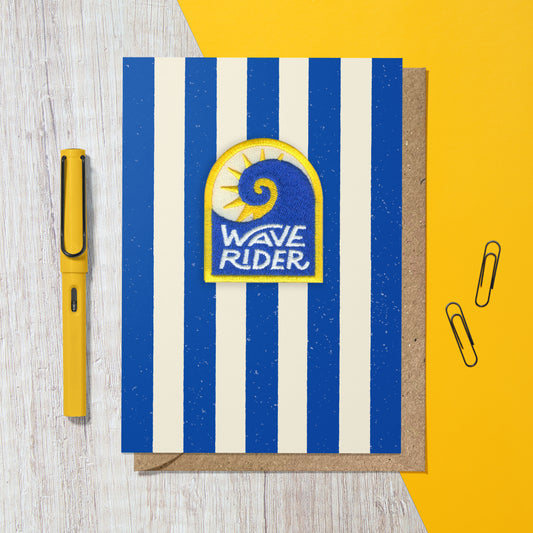 Wave Rider Eco Patch Card