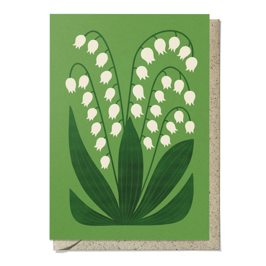 Lily of the Valley Reusable Art Card