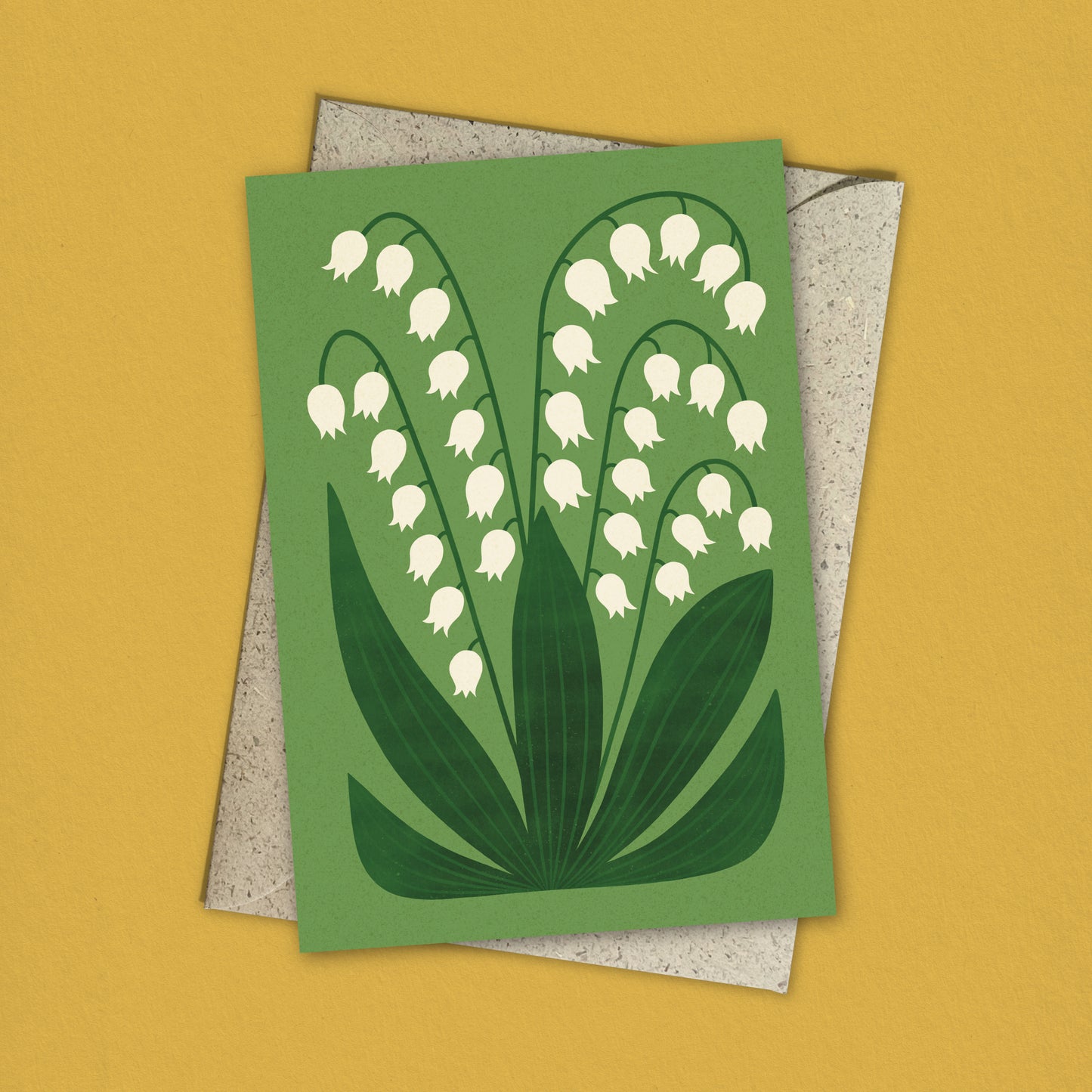 Lily of the Valley Reusable Art Card