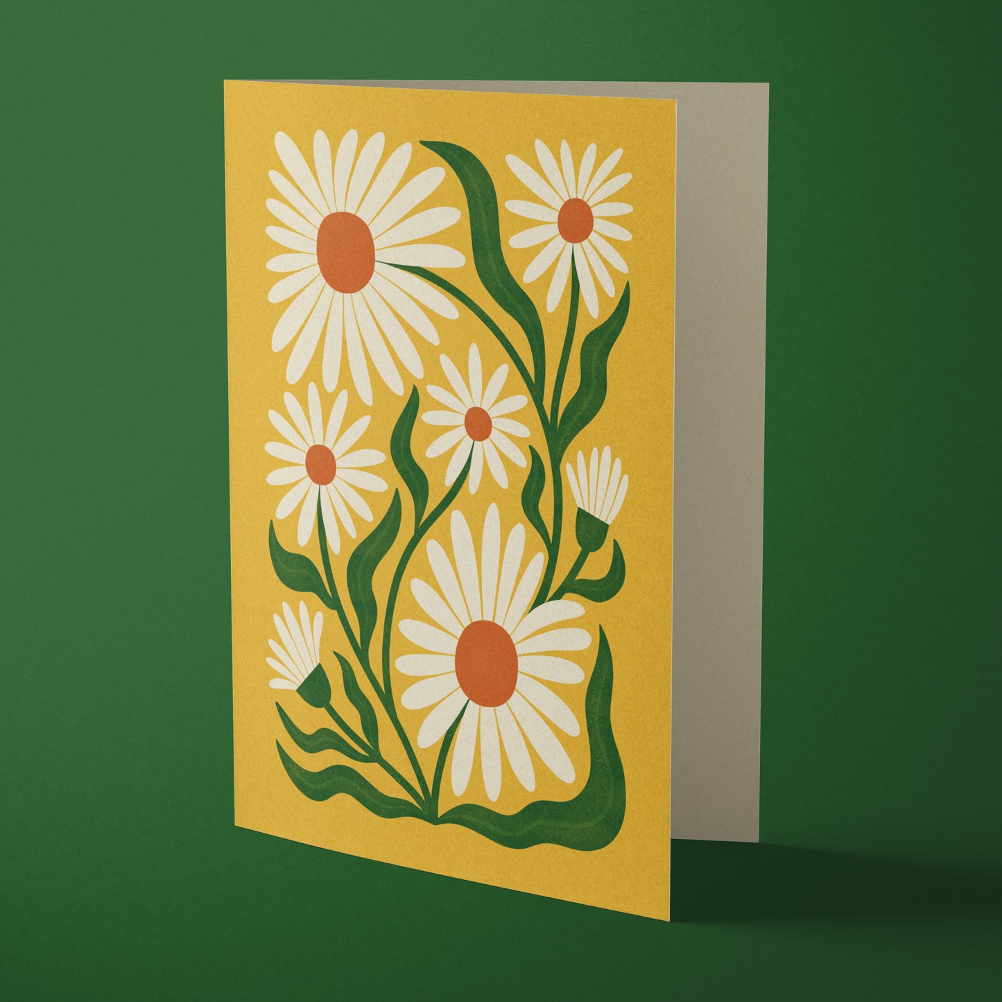 Ox-Eye Daisy Reusable Art Card