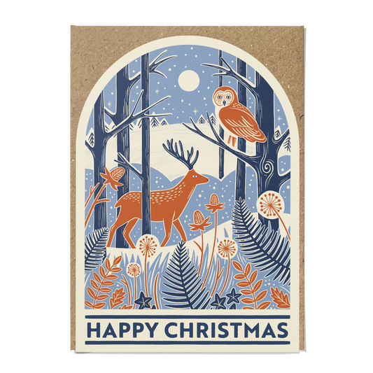 Woodland Wildlife Charity Christmas Card