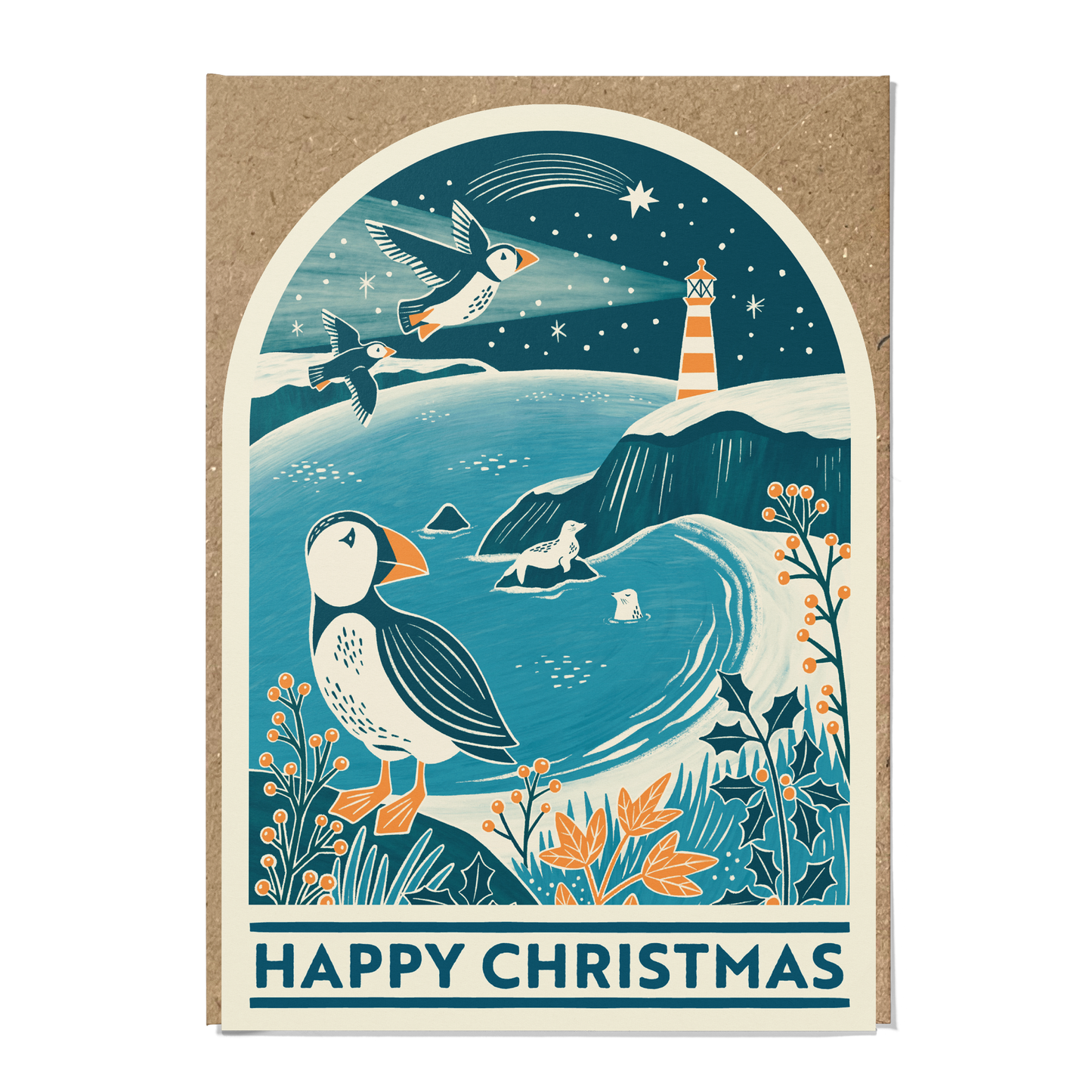 Coastal Wildlife Charity Christmas Card