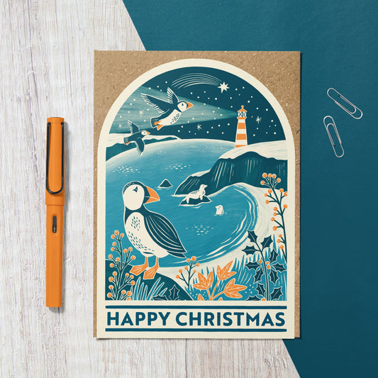 Coastal Wildlife Charity Christmas Card