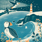 Coastal Wildlife Charity Christmas Card