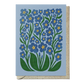 Forget Me Not Reusable Art Card