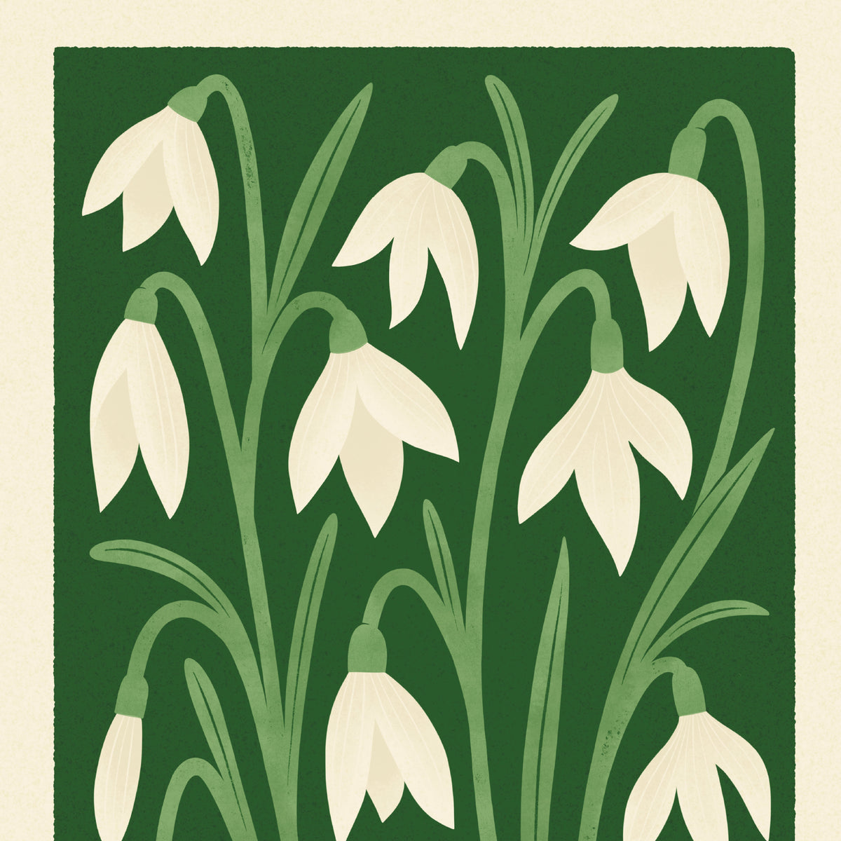Snowdrop Art Print