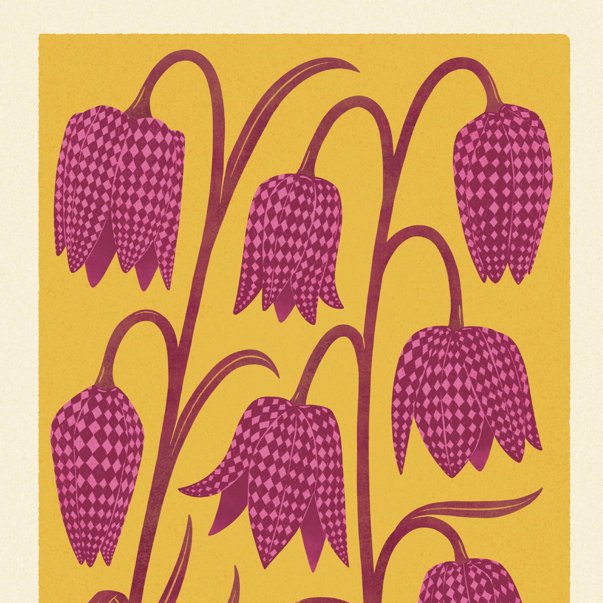 Snake's Head Fritillary Art Print