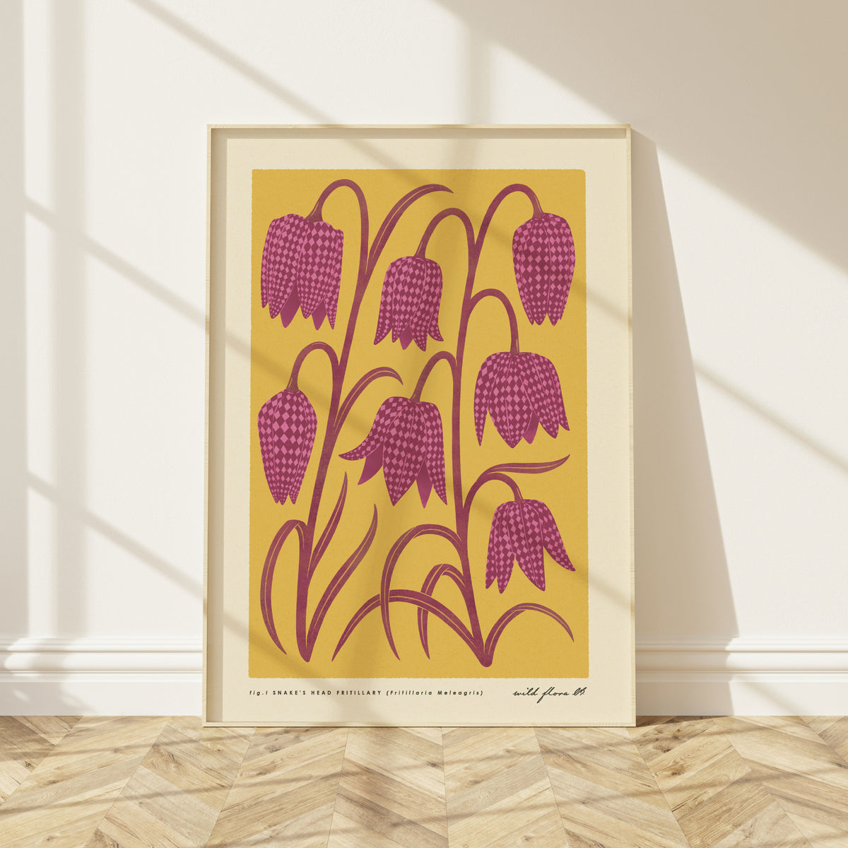 Snake's Head Fritillary Art Print