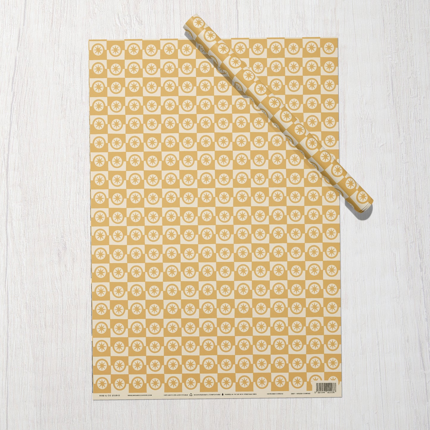 Golden Compass Eco Gift Wrap