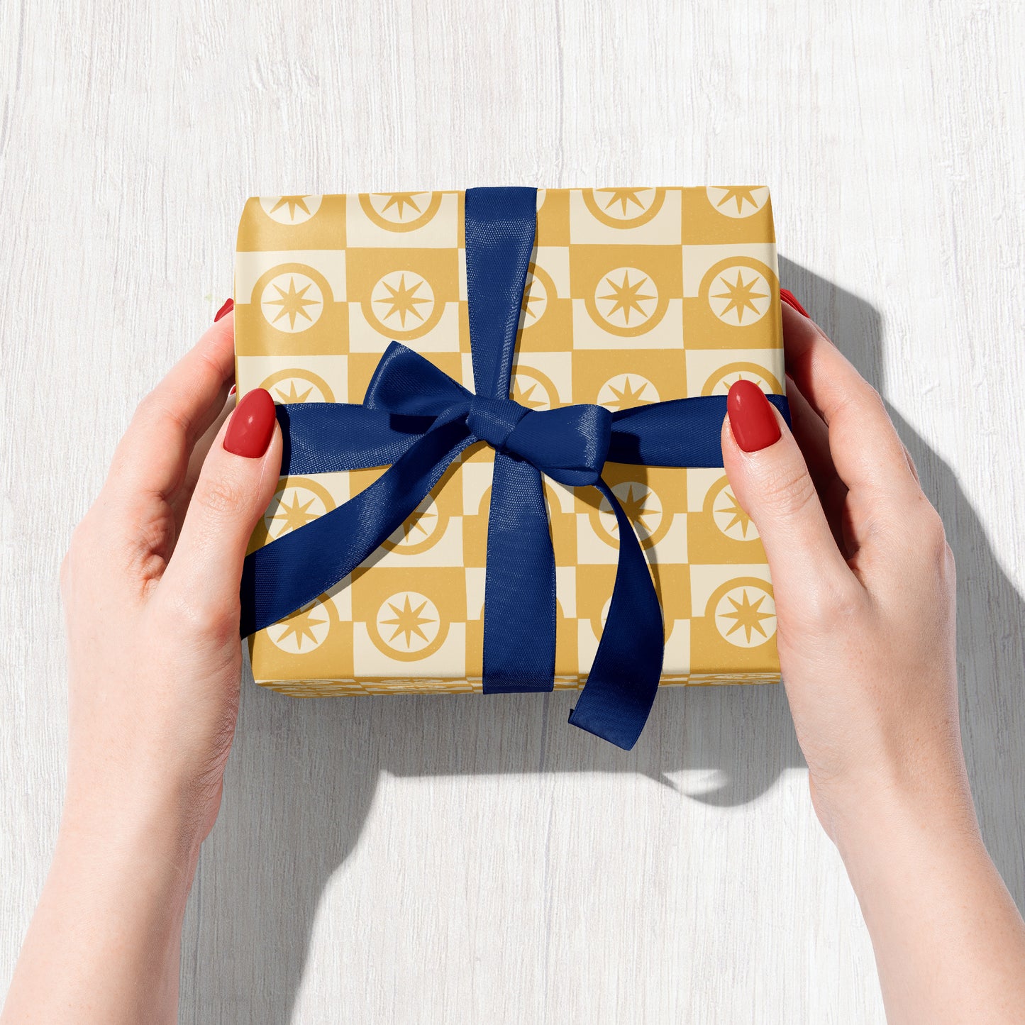 Golden Compass Eco Gift Wrap