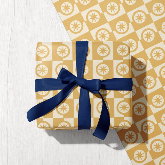 Golden Compass Eco Gift Wrap