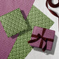 Holly Harlequin Eco Gift Wrap