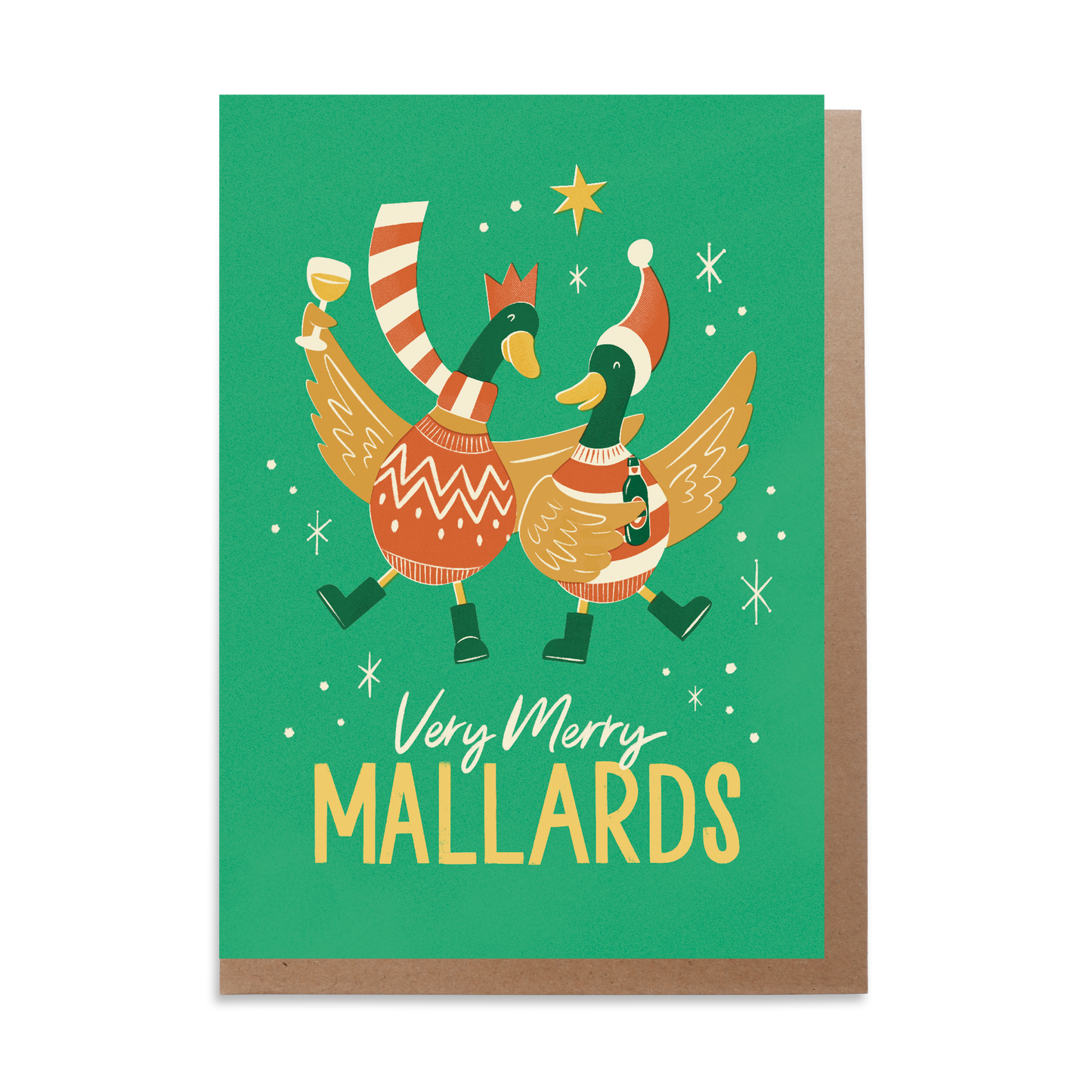 Merry Mallards Christmas Card