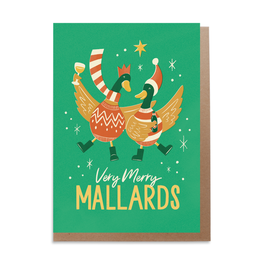 Merry Mallards Christmas Card
