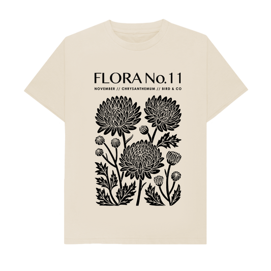 November Chrysanthemum – Unisex Birth Flora Tshirt