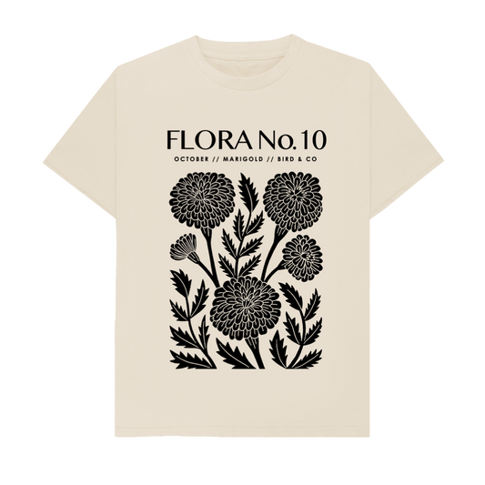 October Marigold – Unisex Birth Flora Tshirt