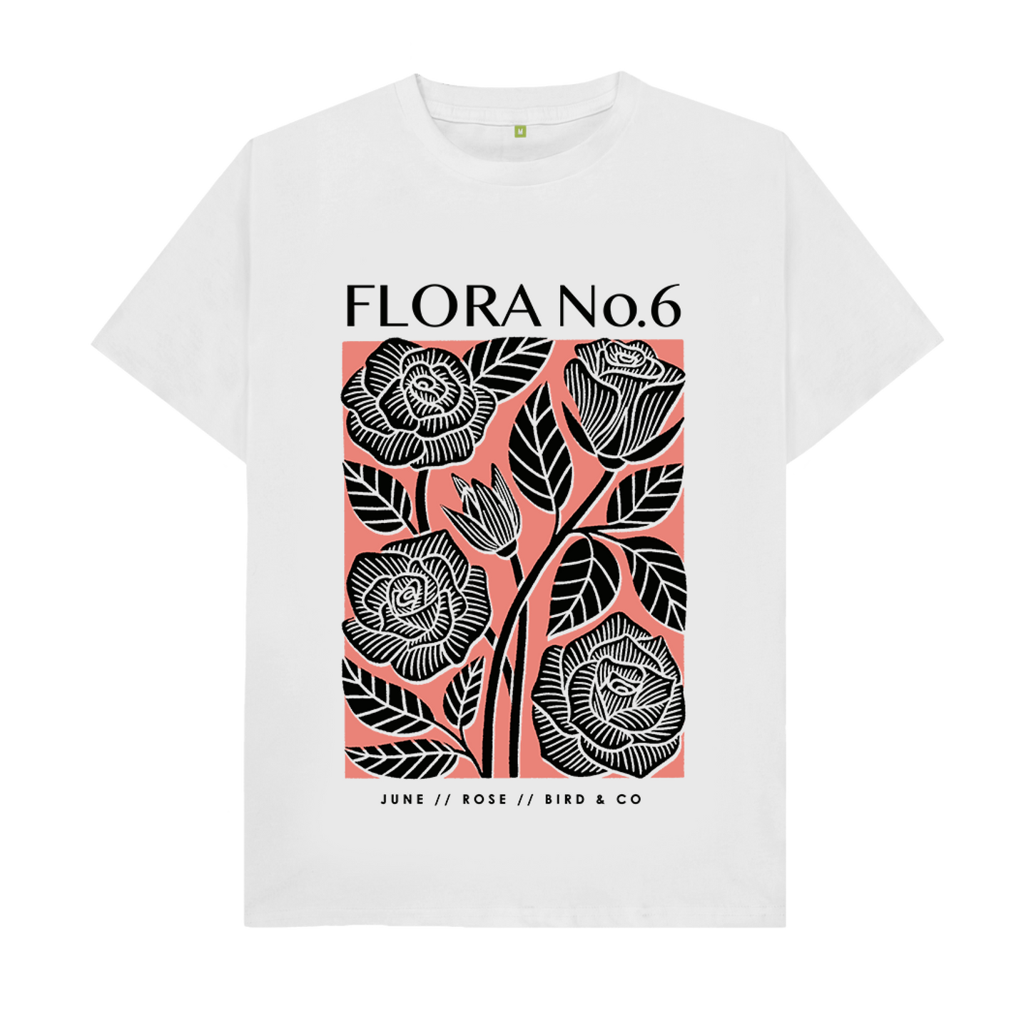 June Rose – Unisex Birth Flora Tshirt (Colour)