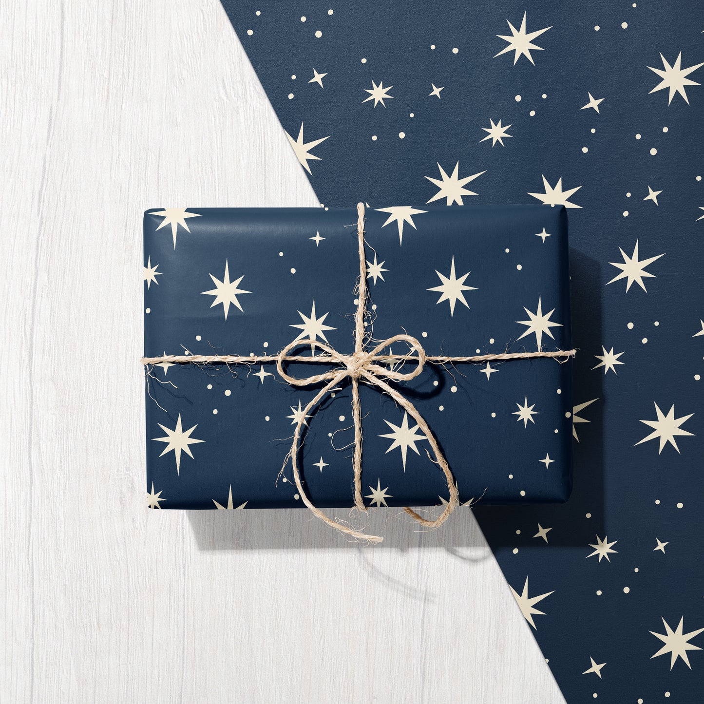 Star Gazer Christmas Eco Gift Wrap