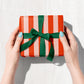 Candy Stripe Christmas Eco Gift Wrap