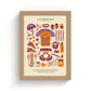 Climbing Kit Art Print
