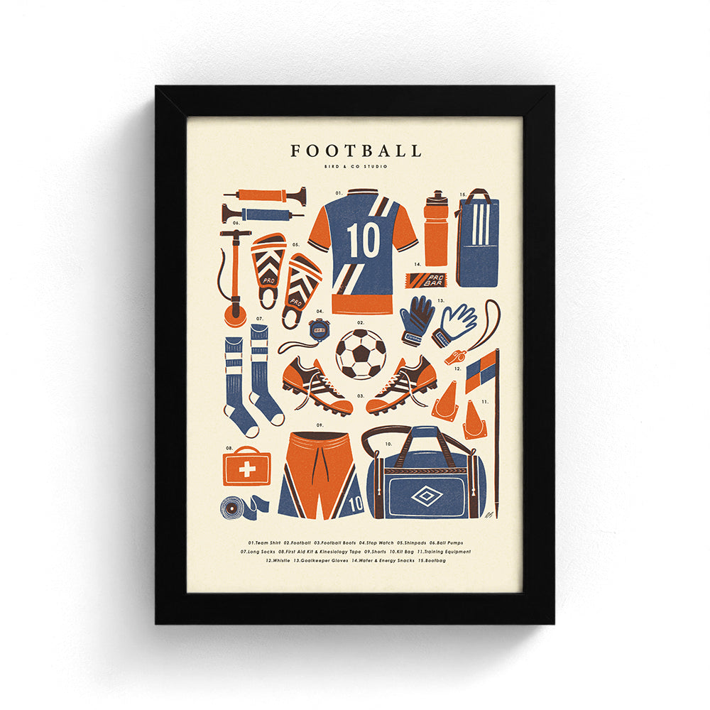 Football Kit Art Print