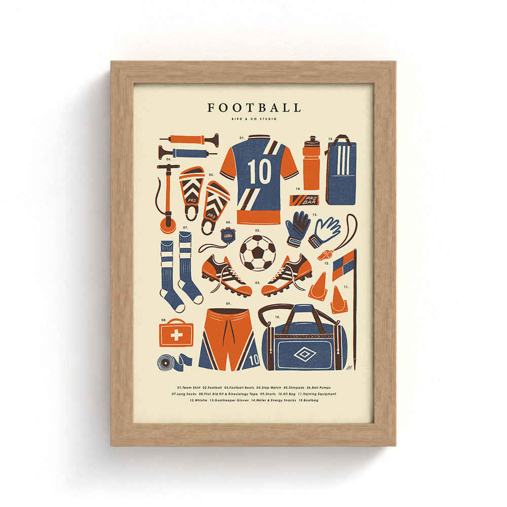 Football Kit Art Print