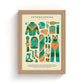 Snowboarding Kit Art Print