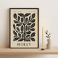 December Holly Art Print
