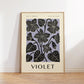 February Violet Art Print