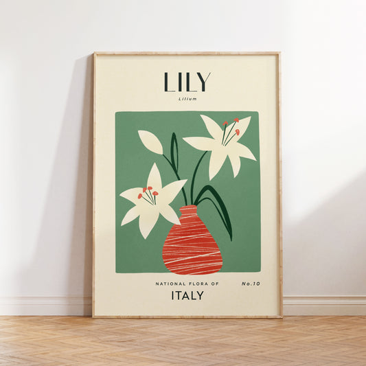 Lily of Italy Art Print