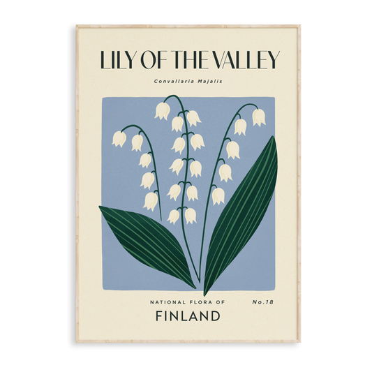 Lily of the Valley of Finland Art Print