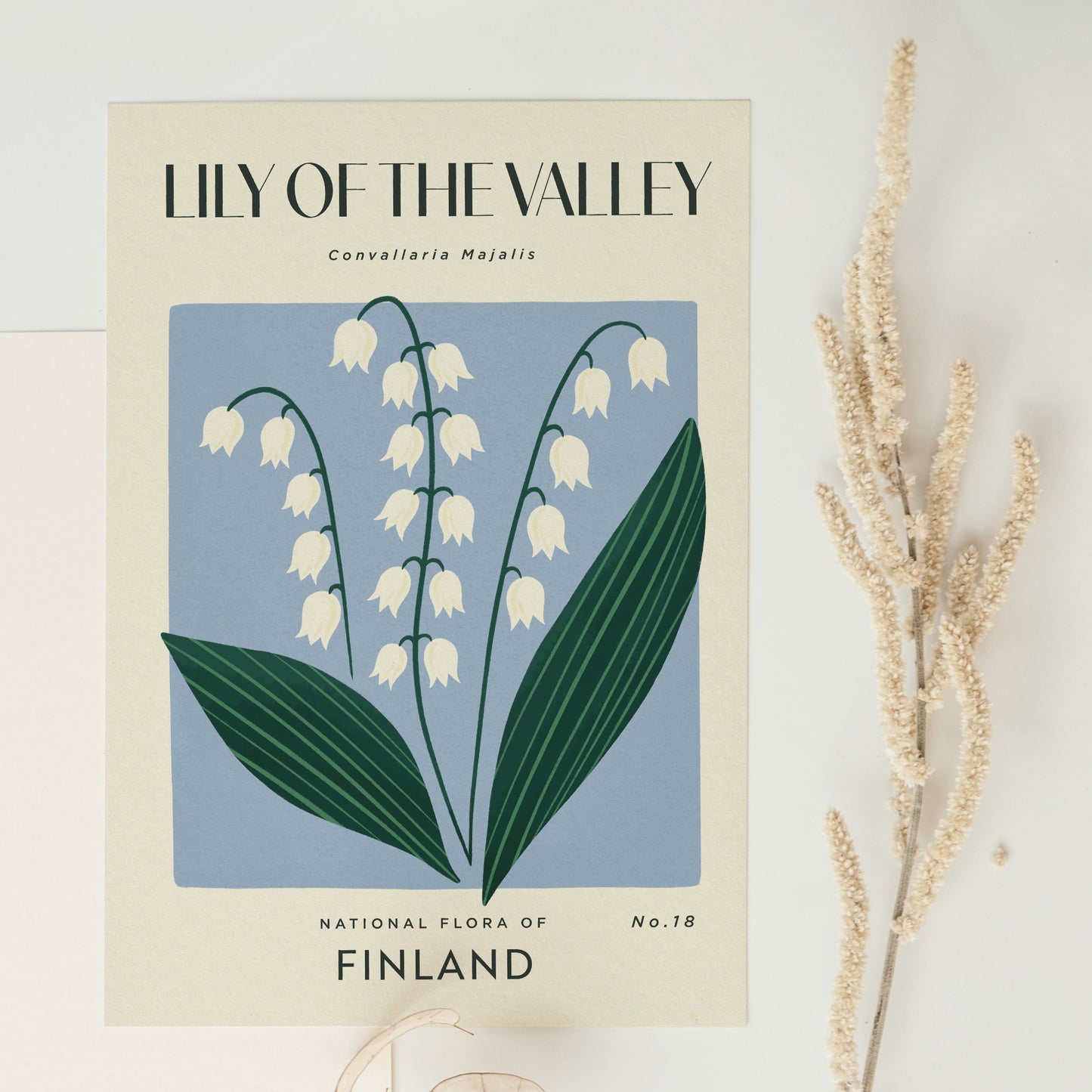 Lily of the Valley of Finland Art Print