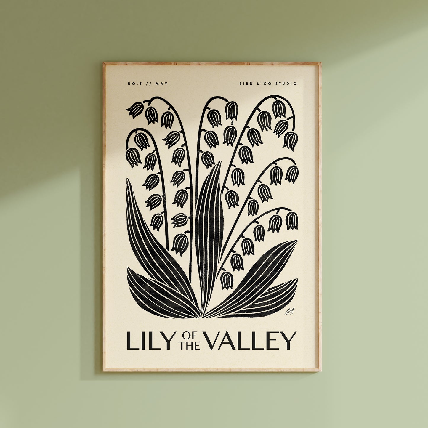 May Lily Of The Valley Art Print
