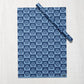 Cornflower Check Eco Gift Wrap
