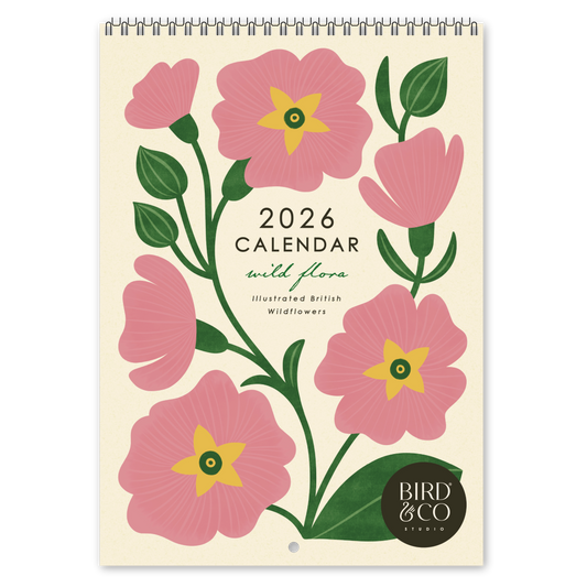 2026 Wild Flora Wall Calendar