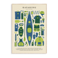 Kayaking Kit Art Print