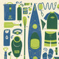Kayaking Kit Art Print