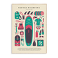 Paddle Boarding Kit Art Print