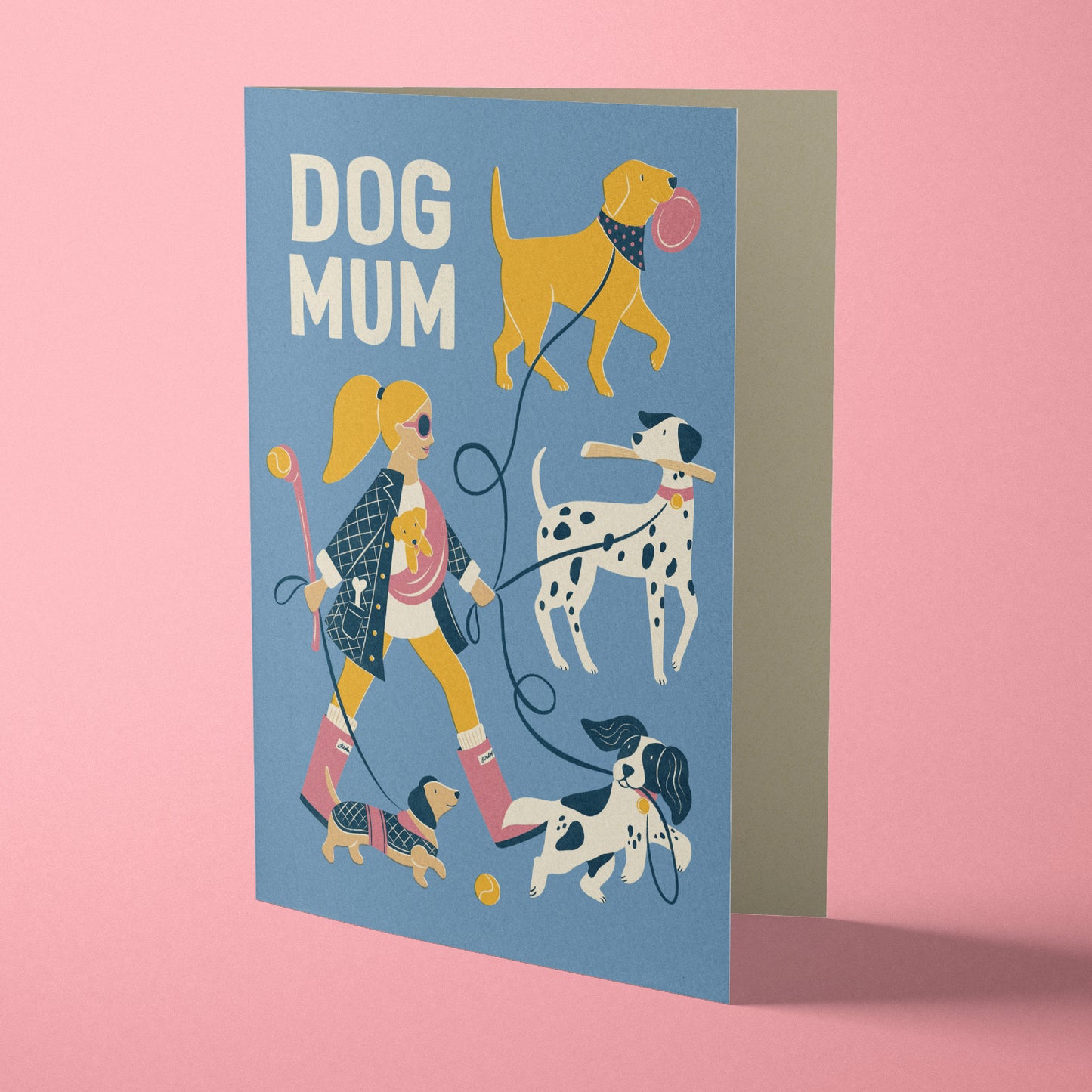 Dog Mum Greeting Card