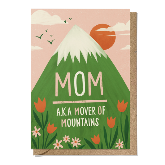 Mover of Mountains Greeting Card