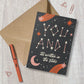 Written in the Stars Greeting Card