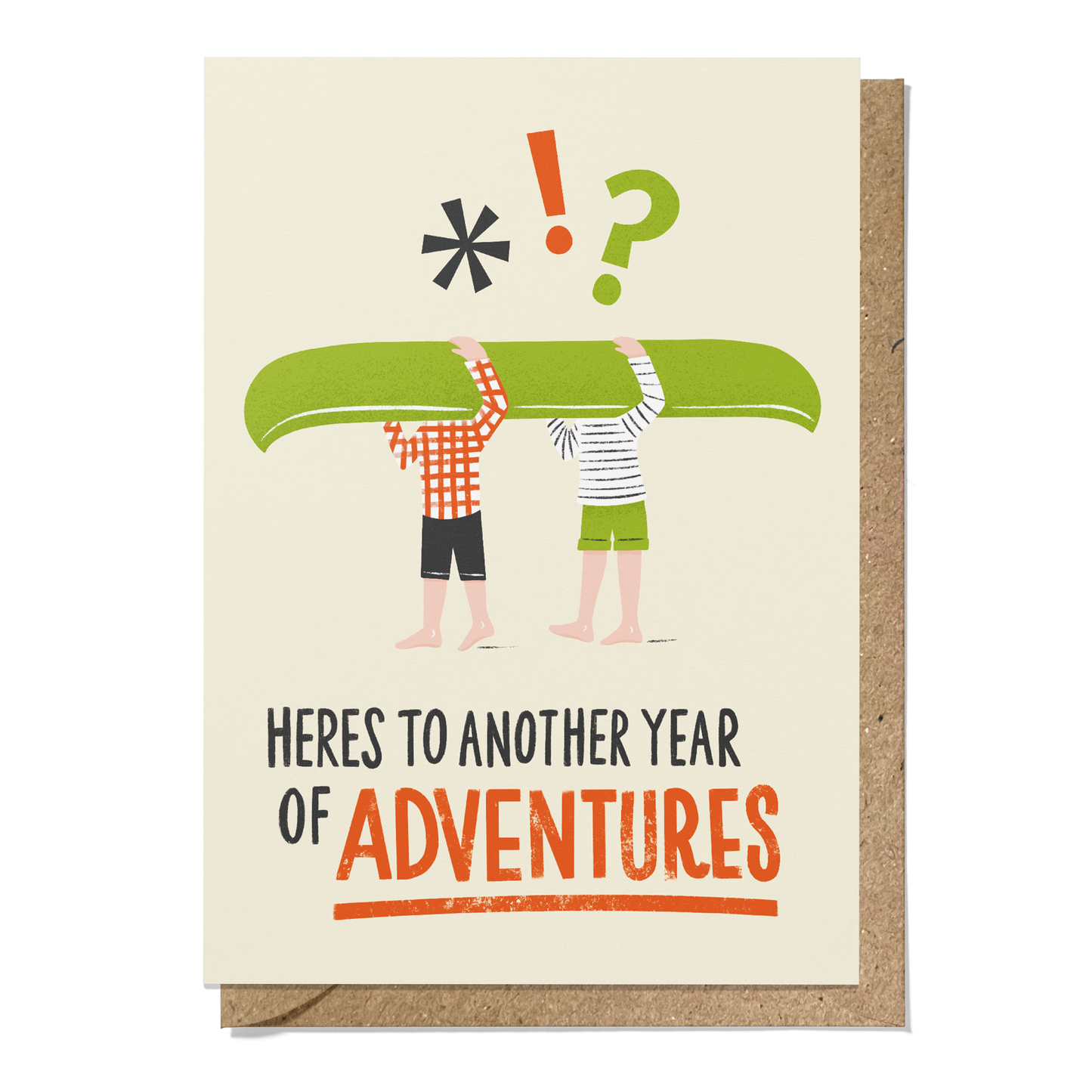 Year of Adventures Greeting Card