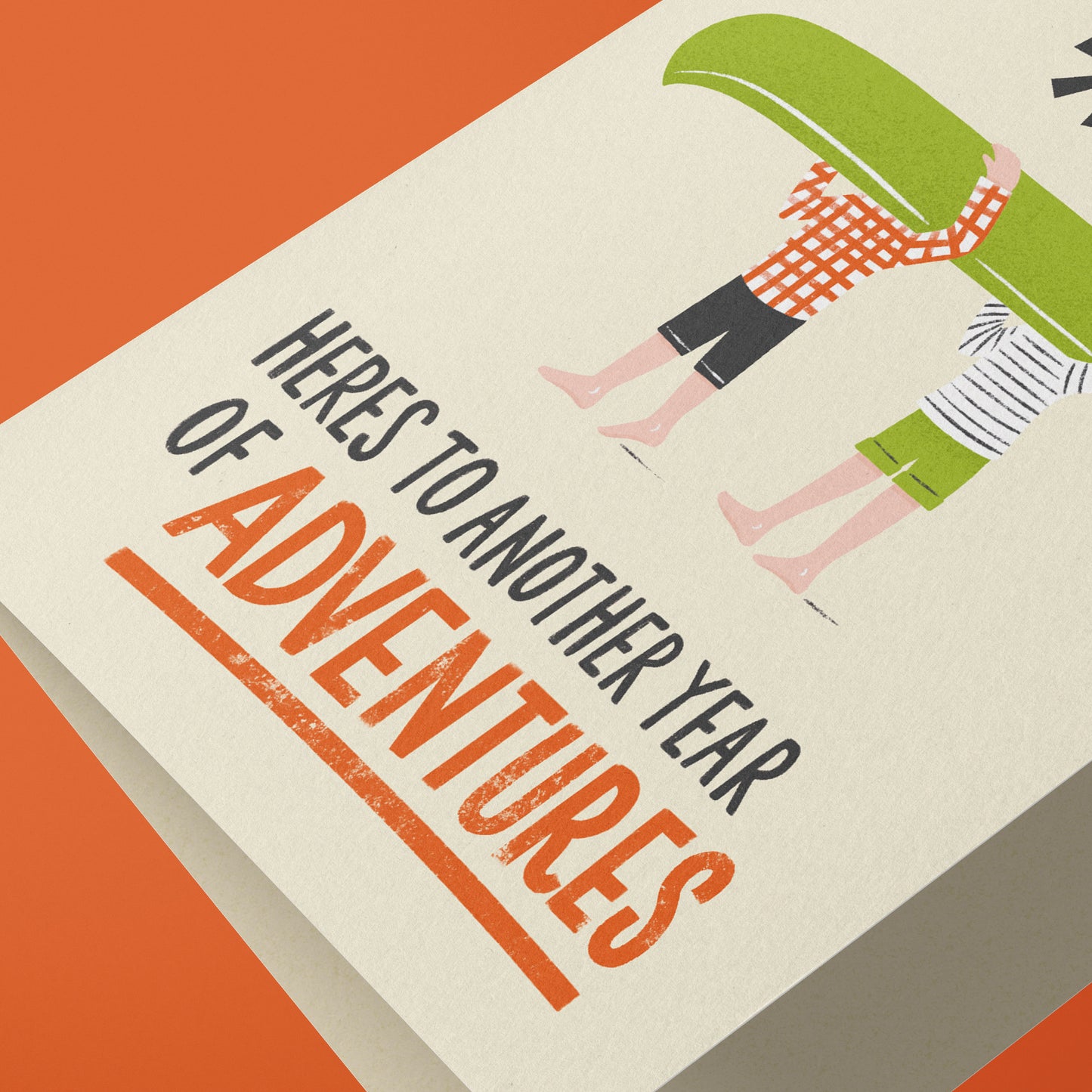 Year of Adventures Greeting Card